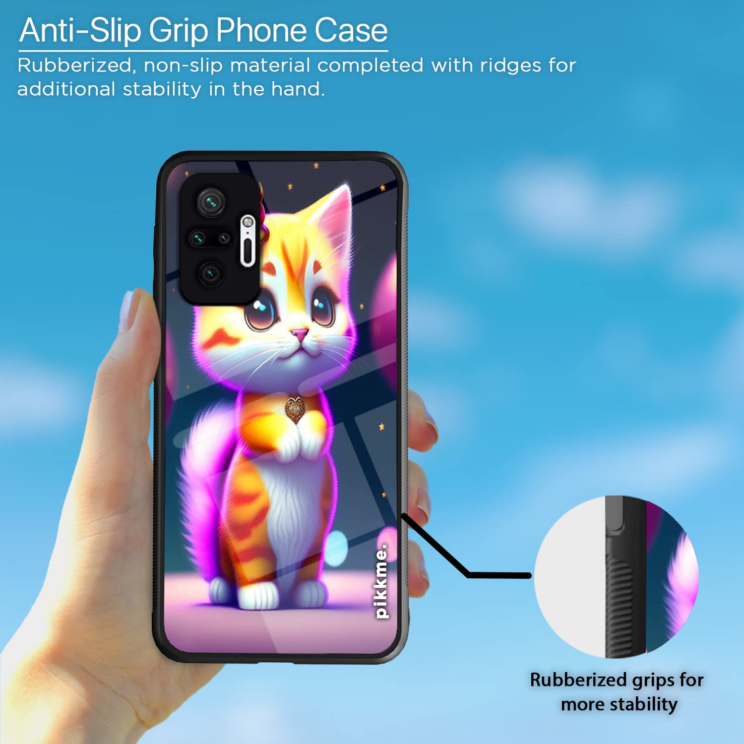 Redmi Note 10 Pro/Note 10 Pro Max Cat mobile cover by Pikkme – photo 5