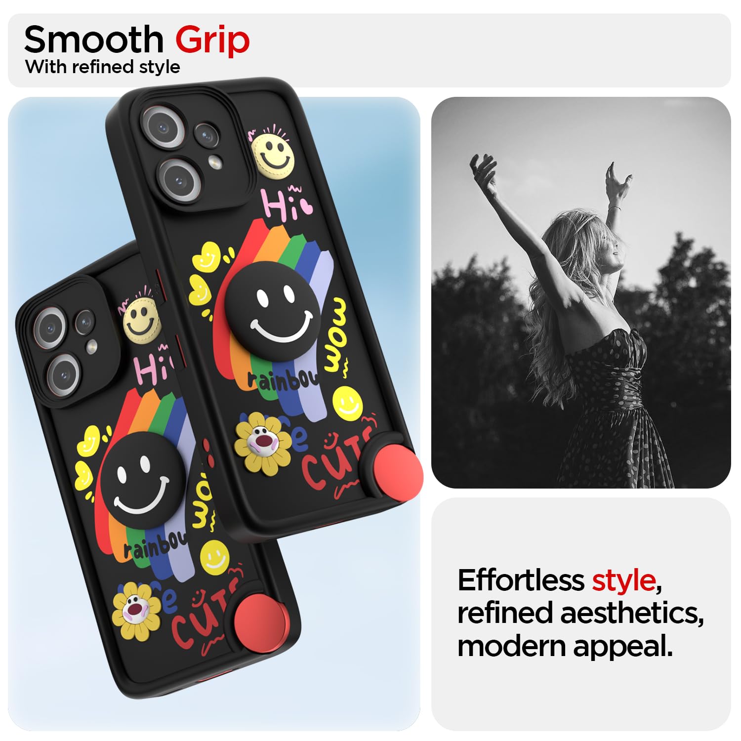 CMF Phone 2 Pro 5G Soft Silicone mobile cover in black by Pikkme – photo 2