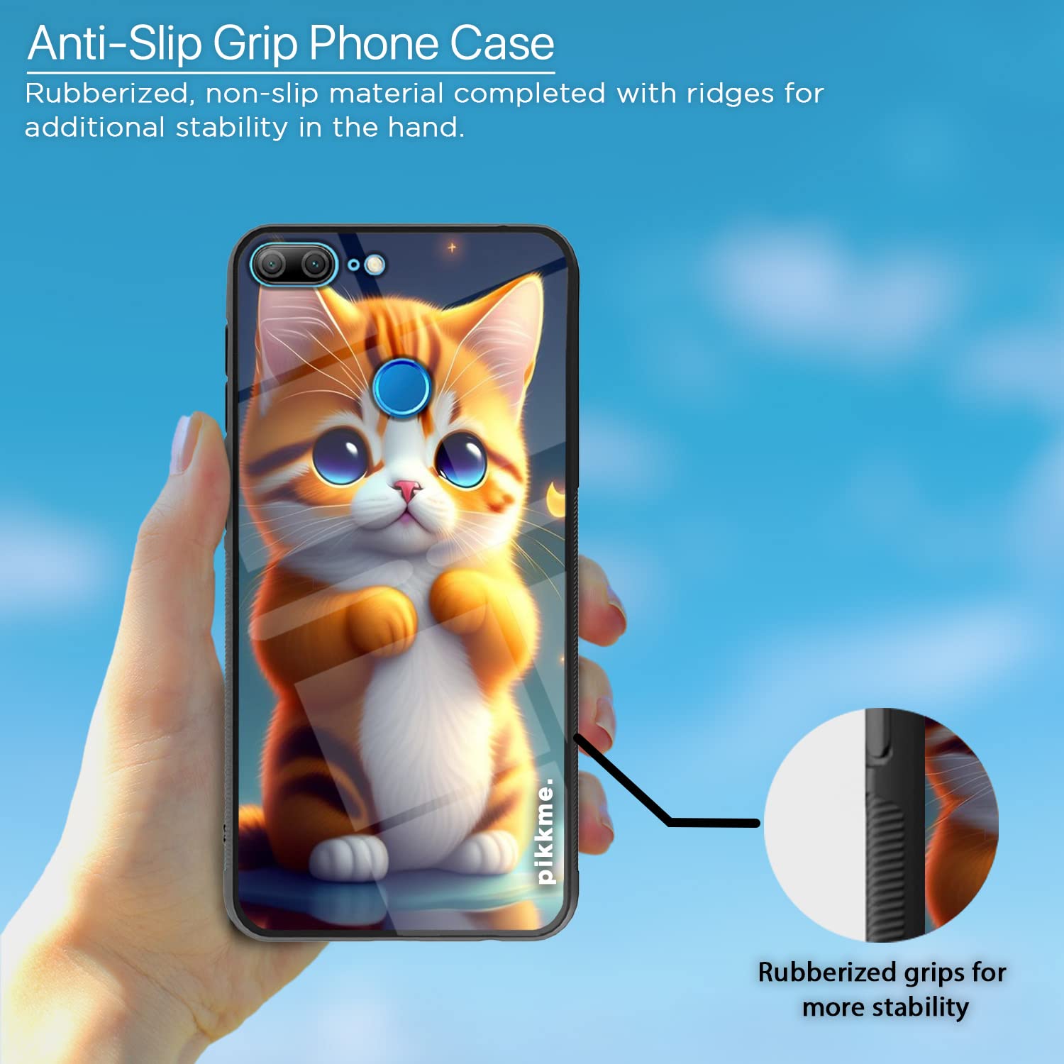 Honor 9 Lite Cat mobile cover by Pikkme – photo 5