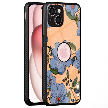 Pikkme Flower mobile back cover for iPhone 15
