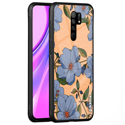 Flower Mobile back cover for Redmi 9 Prime – Pikkme
