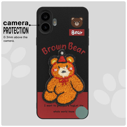 Pikkme cherry Plush Patch mobile cover for CMF Phone 1 – photo 6