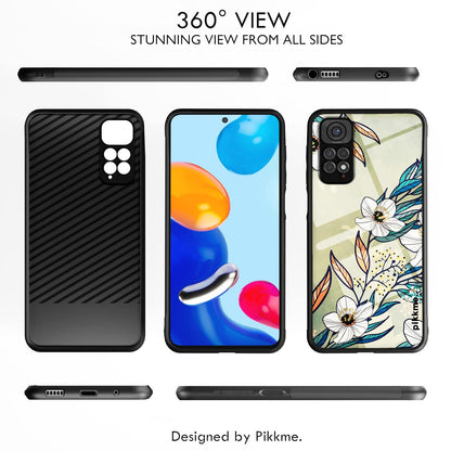 Redmi Note 11/Note 11s Flower mobile back cover by Pikkme – photo 2