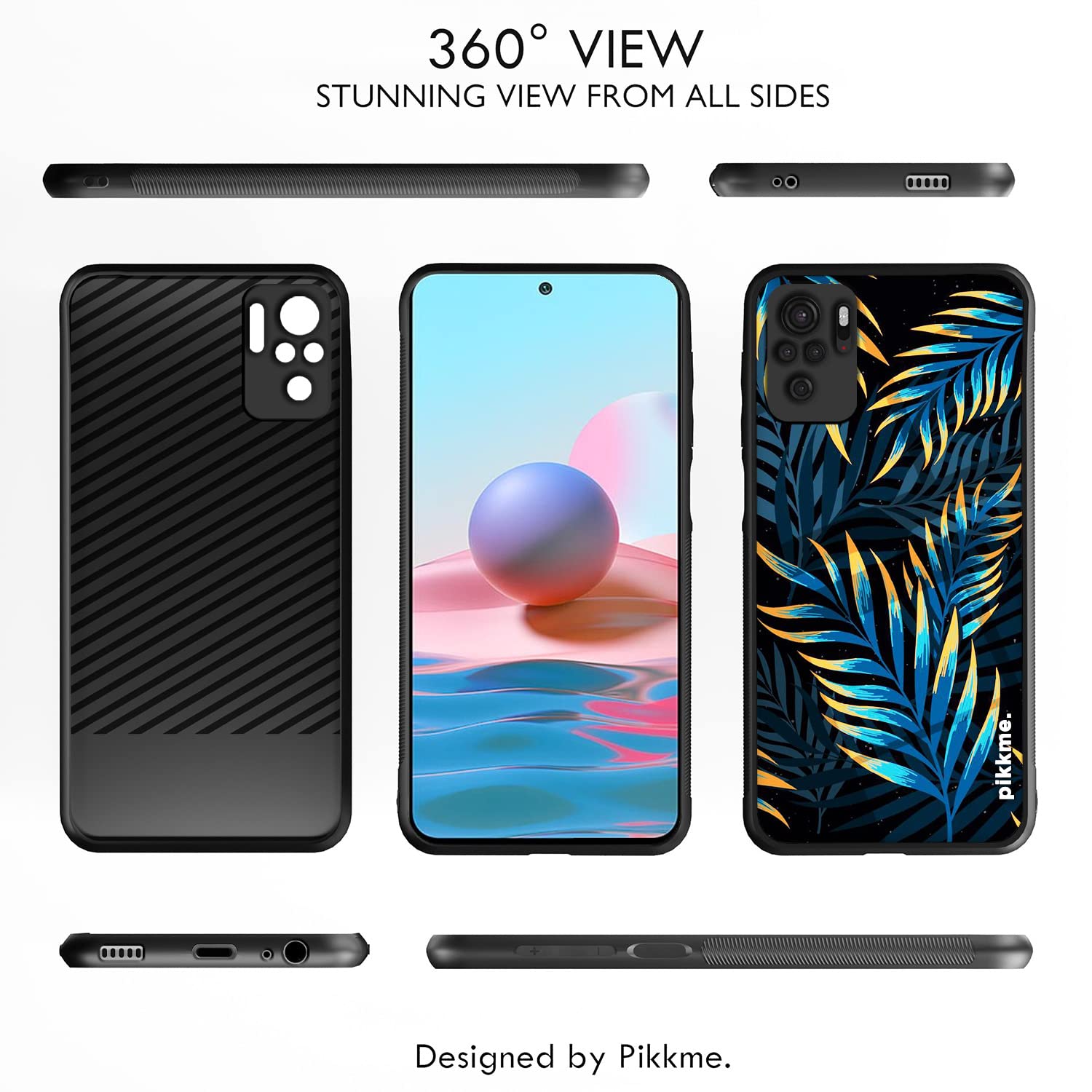 Redmi Note 10/Note 10s Flower phone cover by Pikkme – photo 2