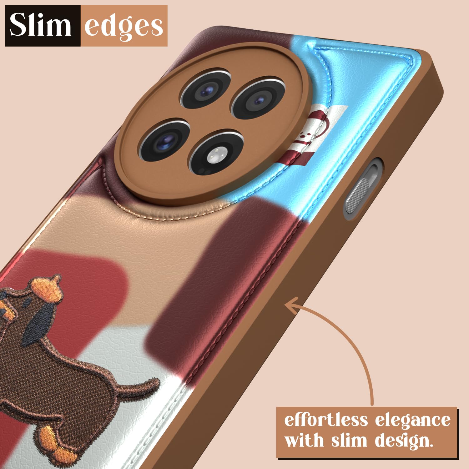 Pikkme  OnePlus 13 5G Cute Girlish Dog Series Back Cover (Design3)