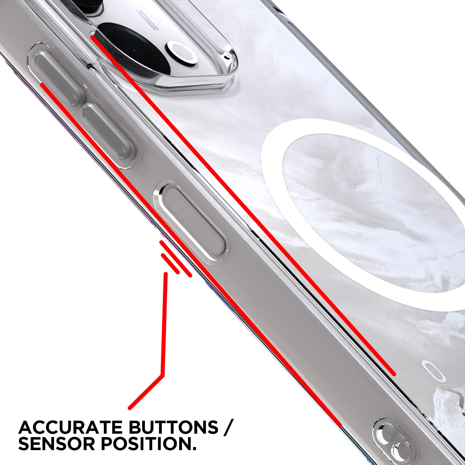 Pikkme Vivo Y11/T5 Lite 5G MagSafe transparent mag-safe mobile cover – photo 6