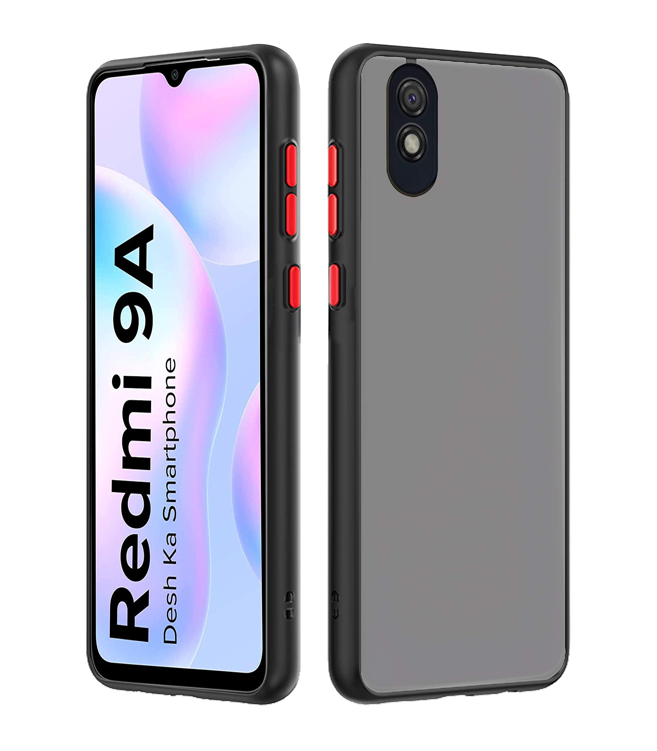 Redmi 9A/9i/9A Sport phone cover in black by Pikkme