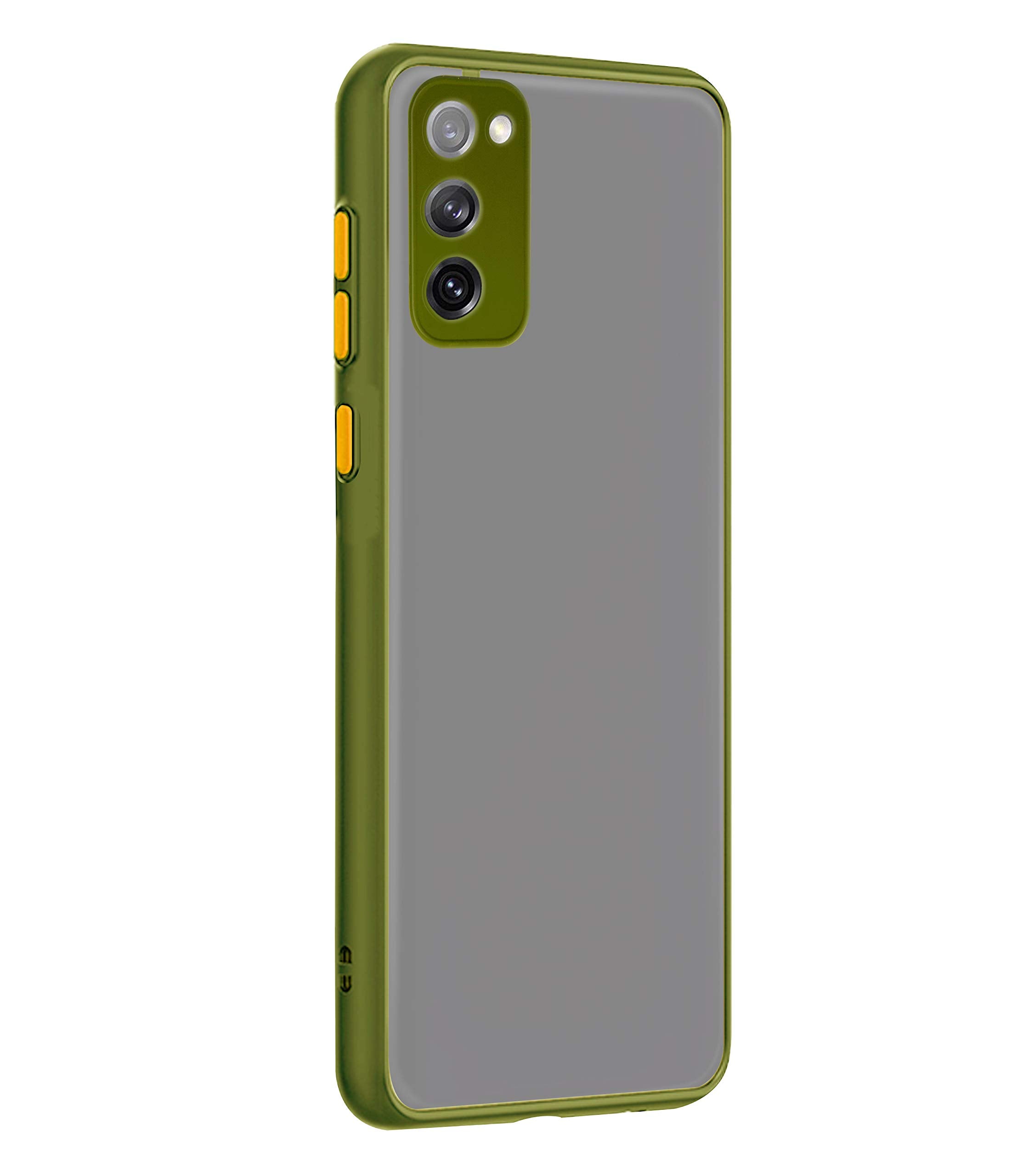 Samsung S20 FE Matte phone cover in green by Pikkme – photo 3