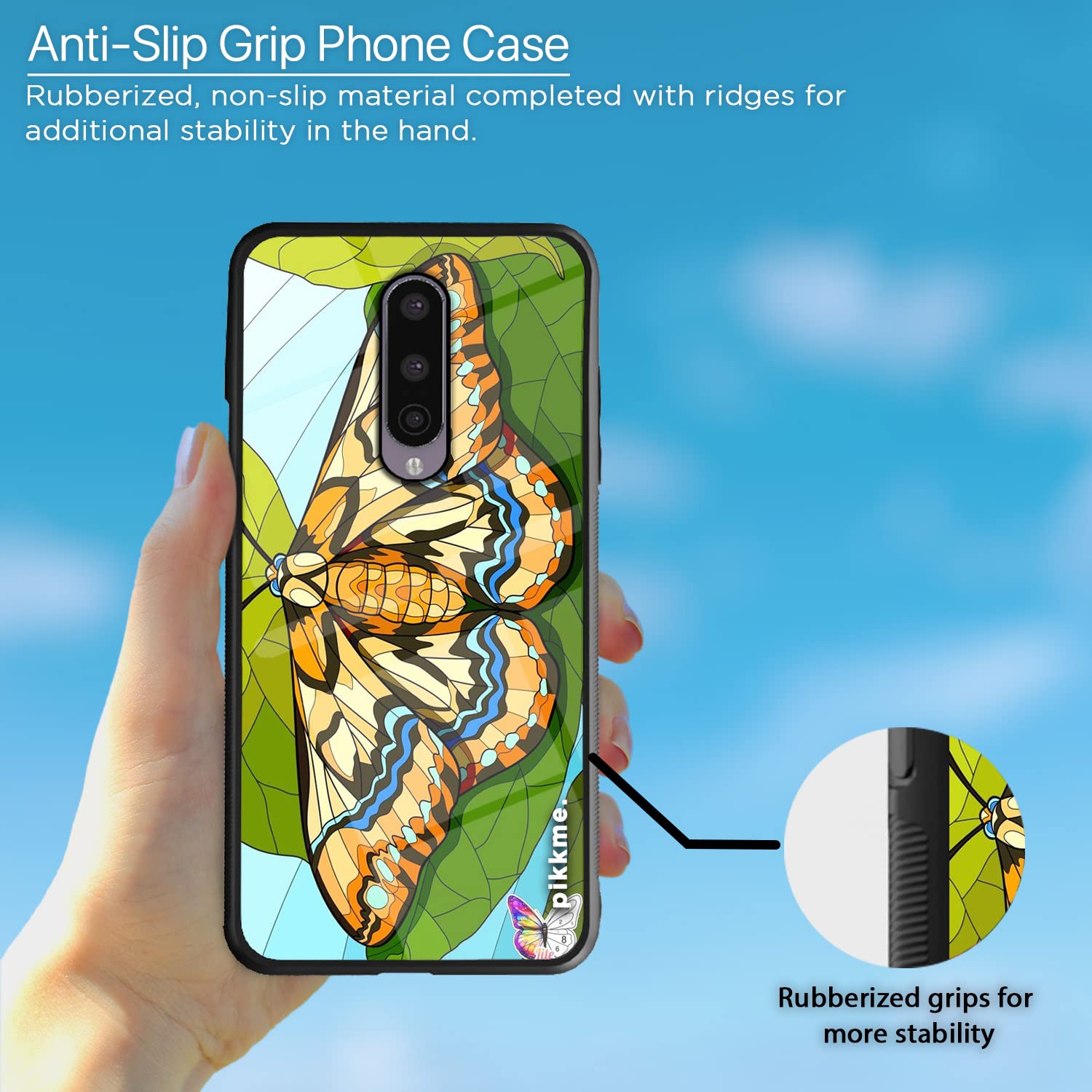 OnePlus 8 Hybrid phone cover by Pikkme – photo 5