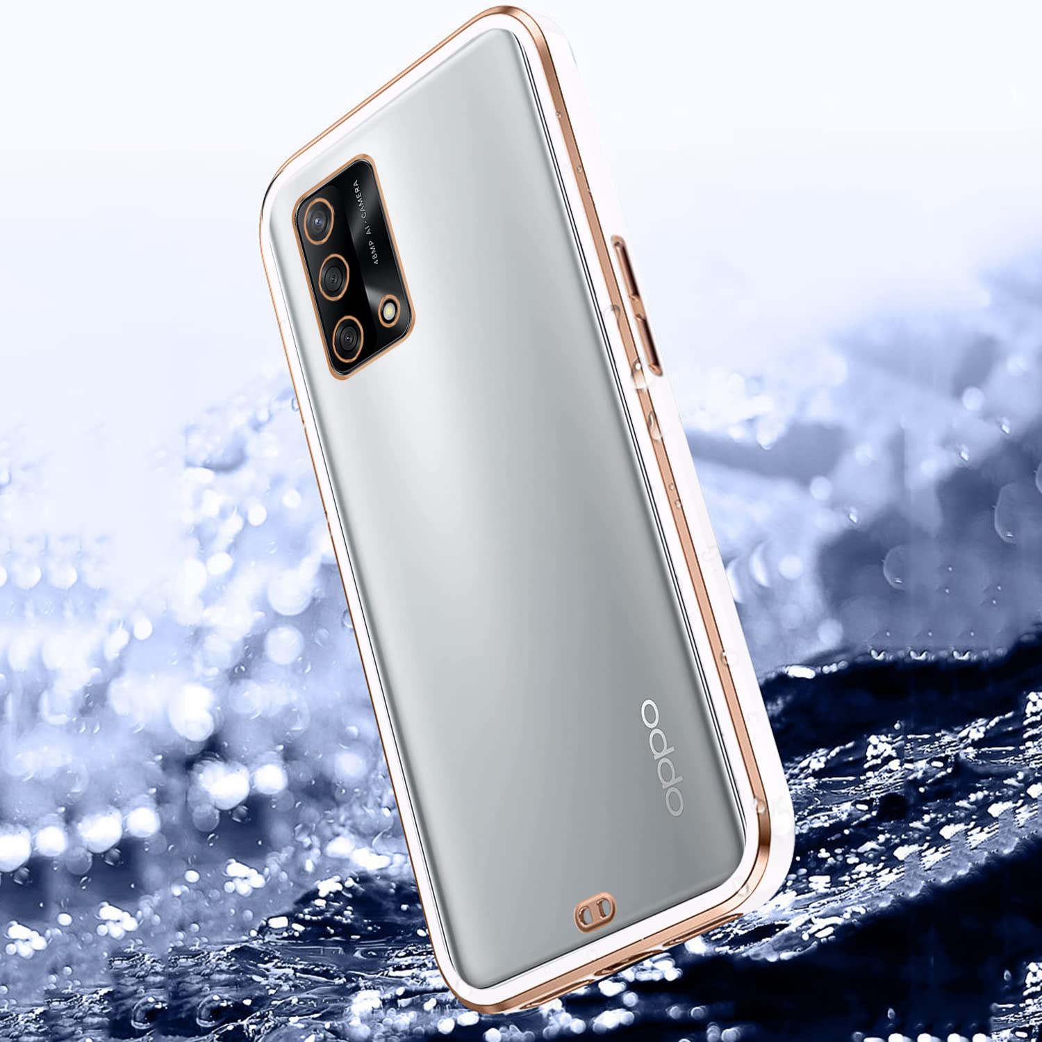 White phone cover for Oppo F19 – Pikkme – photo 2