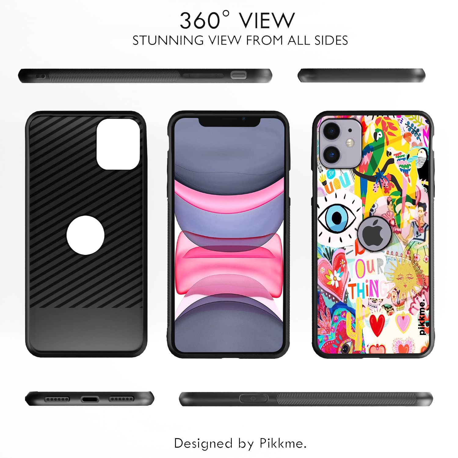 Pikkme iPhone 11 Flower mobile back cover – photo 2