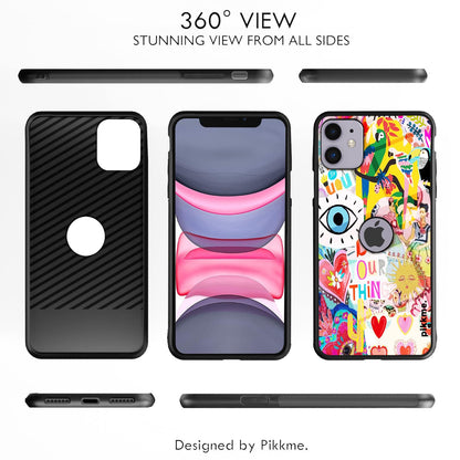Pikkme iPhone 11 Flower mobile back cover – photo 2