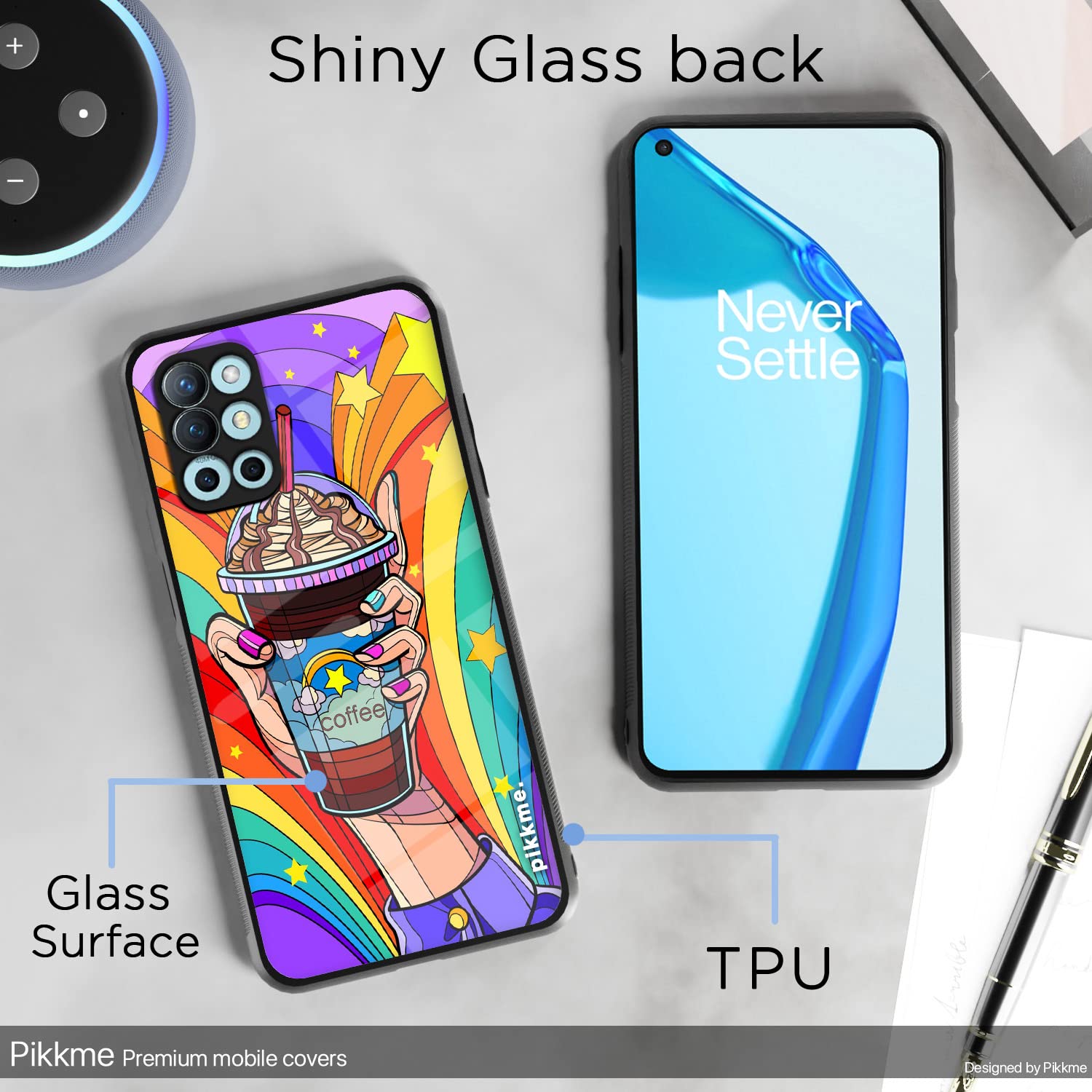 OnePlus 8T Hybrid back cover by Pikkme – photo 3