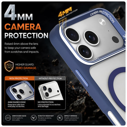 Pikkme blue mag-safe MagSafe mobile cover for iPhone 17 Pro Max – photo 4