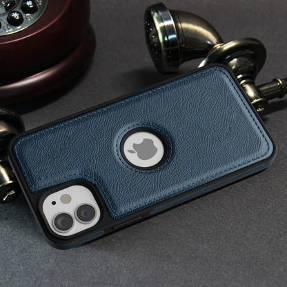 Pikkme iPhone 12/12 Pro Flexible Pu Leather Back Case (Blue)