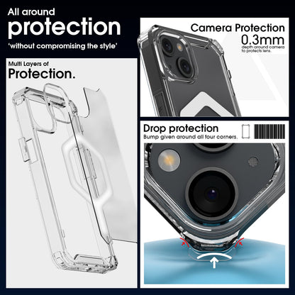 Pikkme iPhone 15 Hybrid transparent mag-safe mobile cover – photo 4