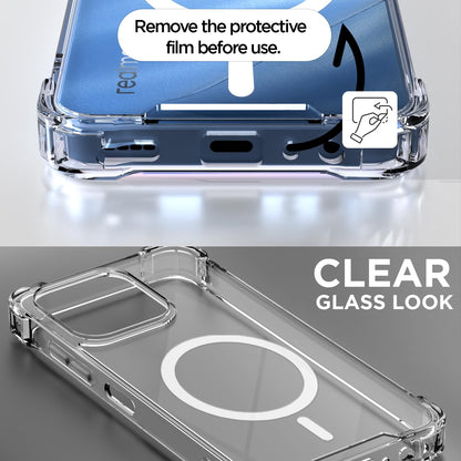 Realme Narzo 80 Lite 4G/C71 5G mobile back cover in transparent mag-safe by Pikkme – photo 3