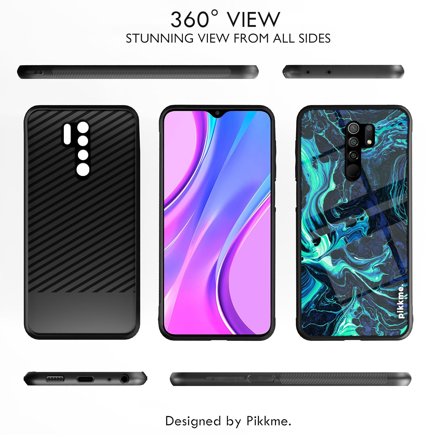 Redmi 9 Prime Hybrid back cover by Pikkme – photo 2