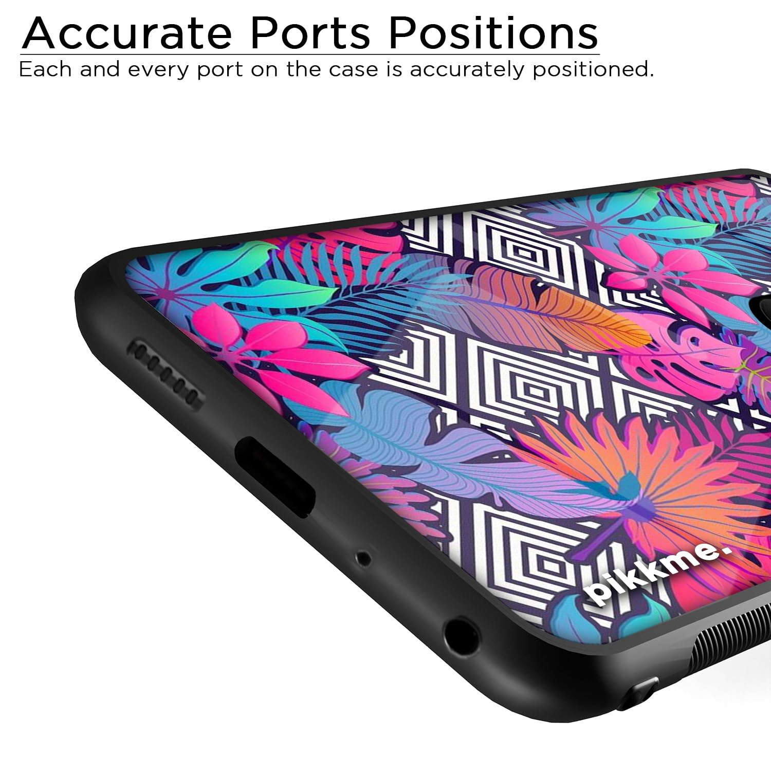 Pikkme Redmi 9 Prime Flower mobile back cover – photo 6
