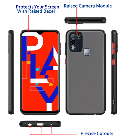 Infinix Hot 10 Play back cover in black by Pikkme – photo 3