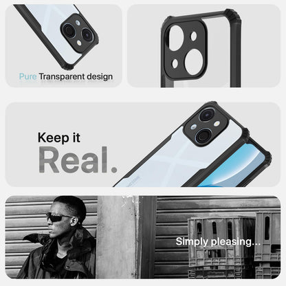 Itel A50C Clear phone cover in black by Pikkme – photo 4