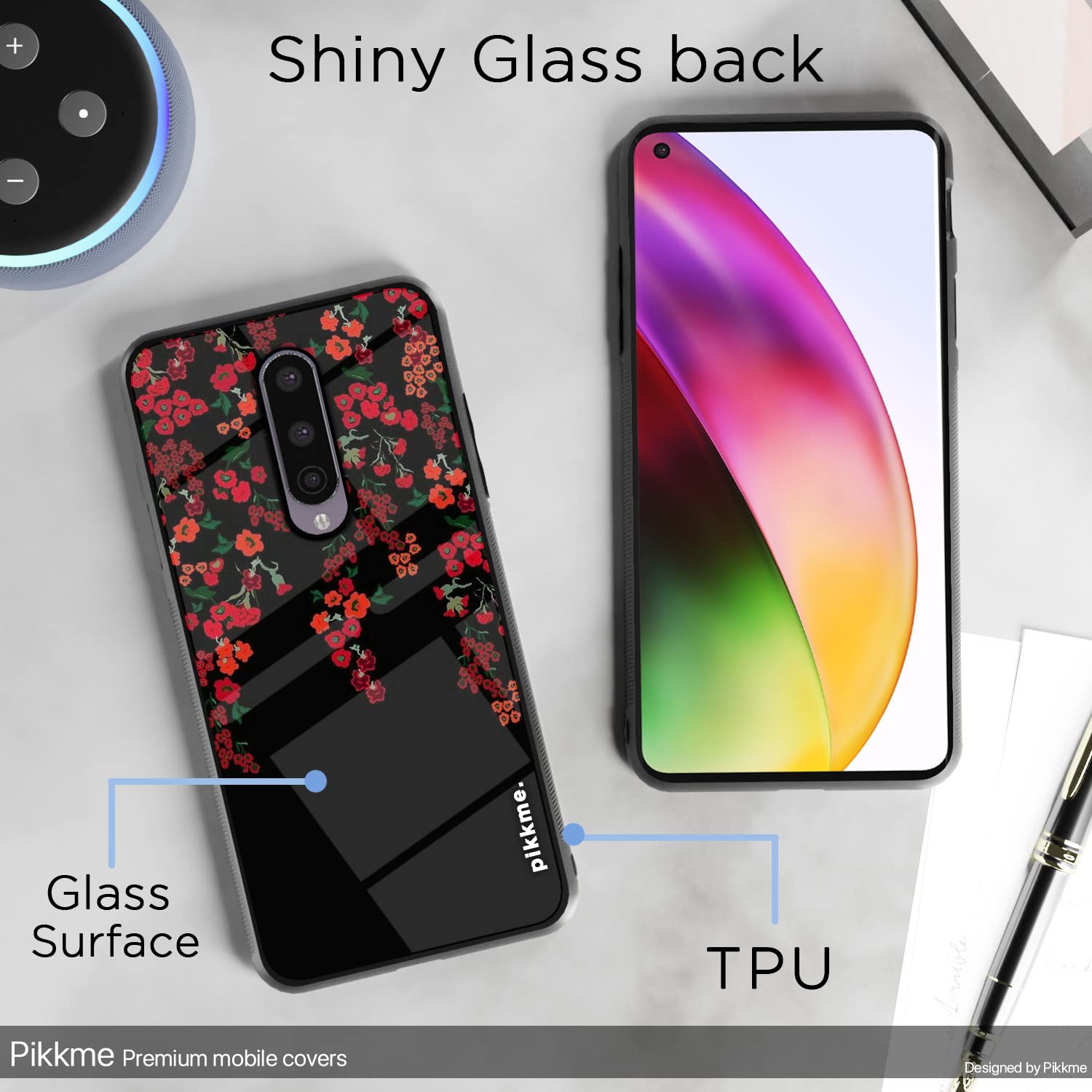 OnePlus 8 Flower mobile cover by Pikkme – photo 3