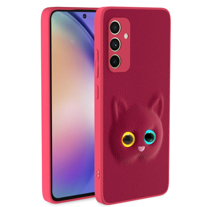 Pink Cat phone cover for Samsung A54 5G – Pikkme