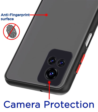 Vivo Y72 5G/Y31s mobile back cover in black by Pikkme – photo 2