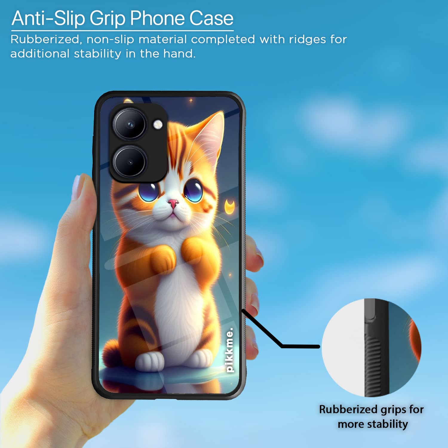 Pikkme Cat mobile cover for Realme C33 – photo 5