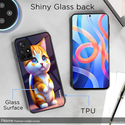 Redmi Note 11T/Poco M4 Pro 5G Cat mobile cover by Pikkme – photo 3
