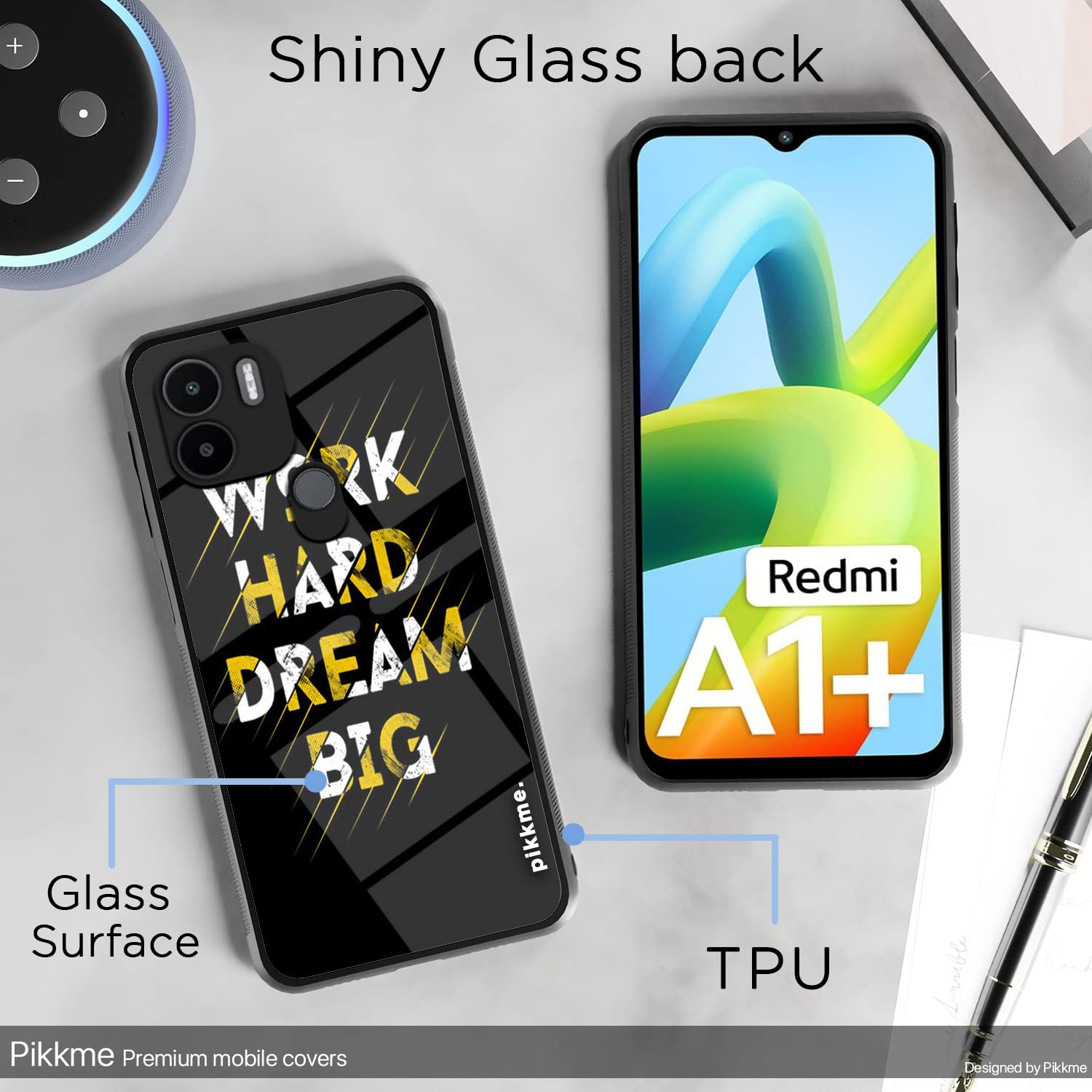 Redmi A1 Plus/A2 Plus/Poco C50 Hybrid mobile back cover by Pikkme – photo 3