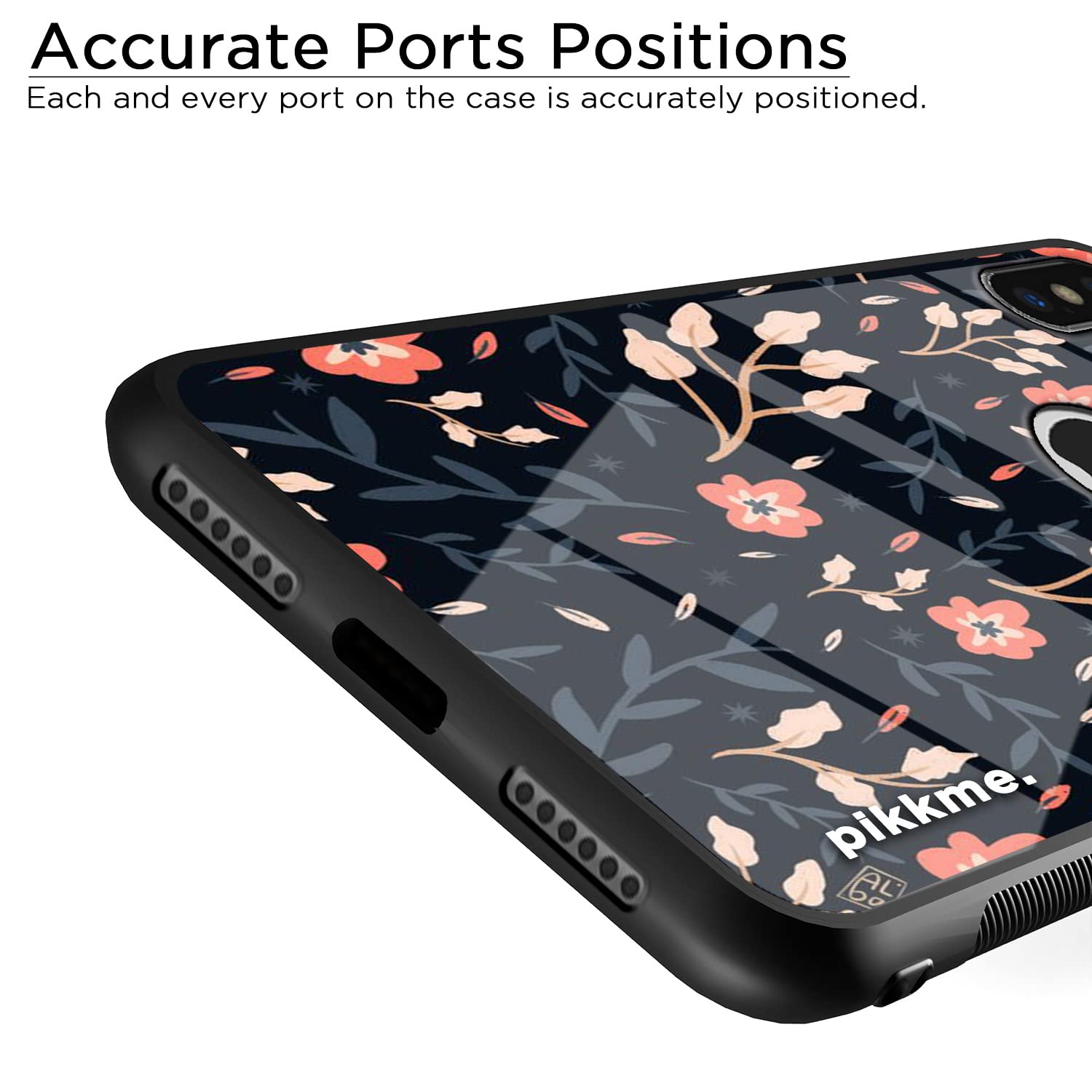 iPhone X/XS Flower phone cover by Pikkme – photo 6