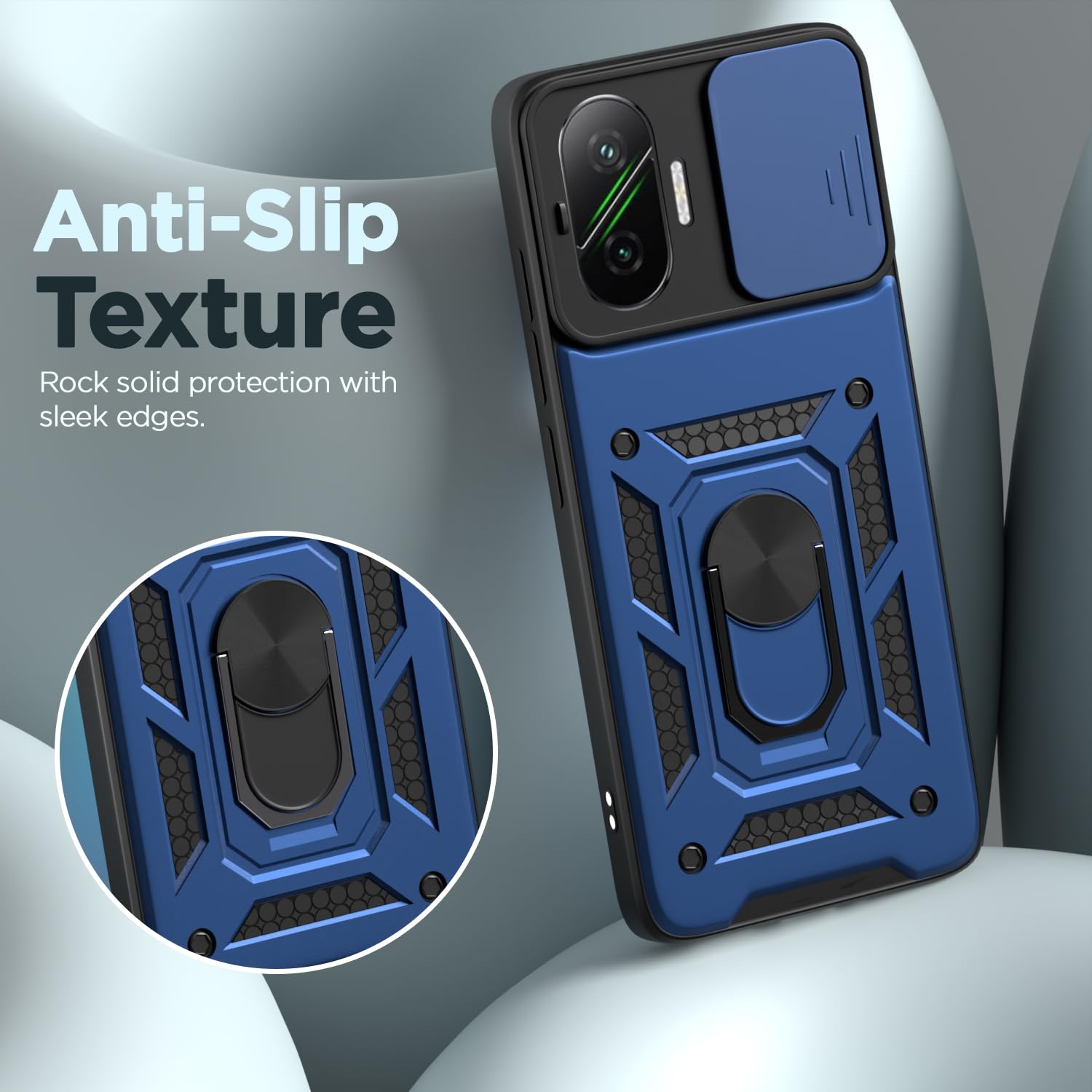 Pikkme blue phone cover for Poco F7 5G – photo 7