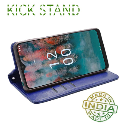 Pikkme Nokia C12/C12 Pro blue wallet flip cover – photo 5
