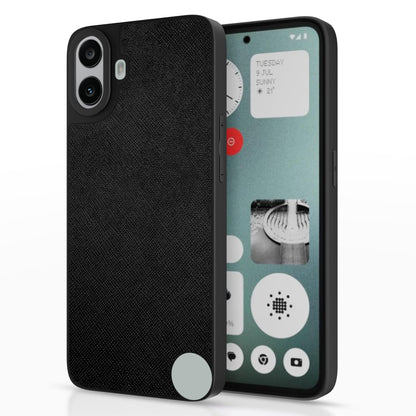 CMF by Nothing Phone 1 LeatherBack Back Cover – Black