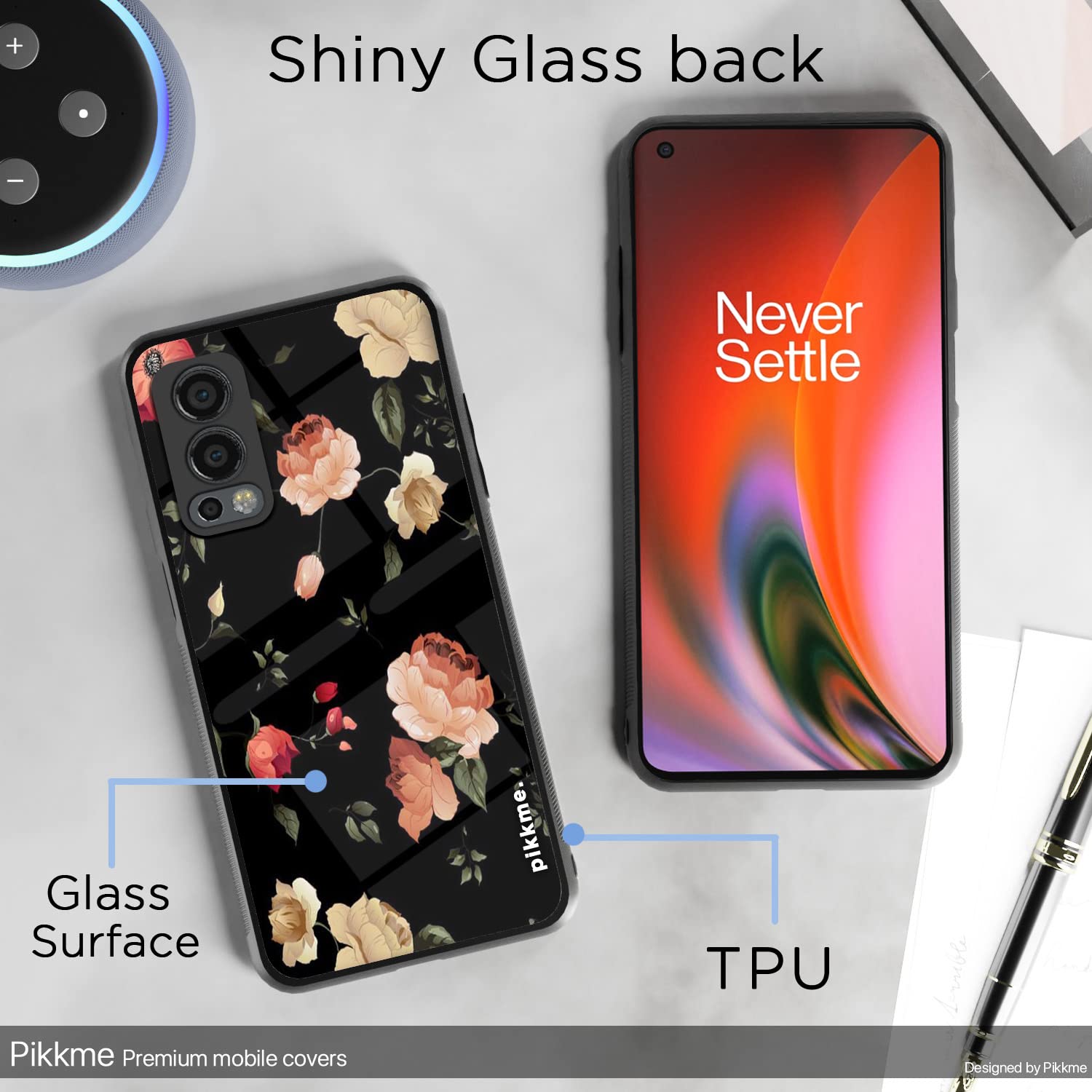 Pikkme Flower phone cover for OnePlus Nord 2 5G – photo 3