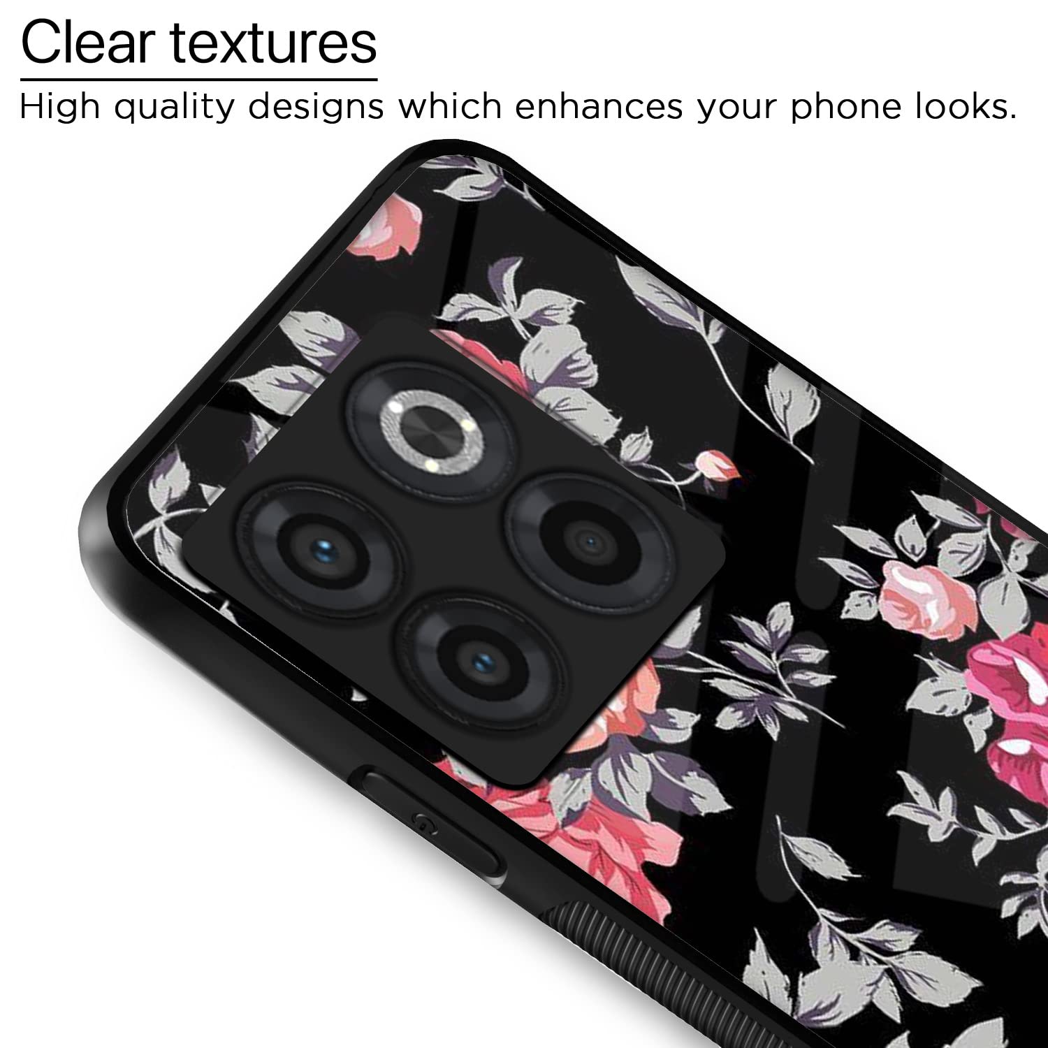 Pikkme OnePlus 10T 5G Flower mobile back cover – photo 4