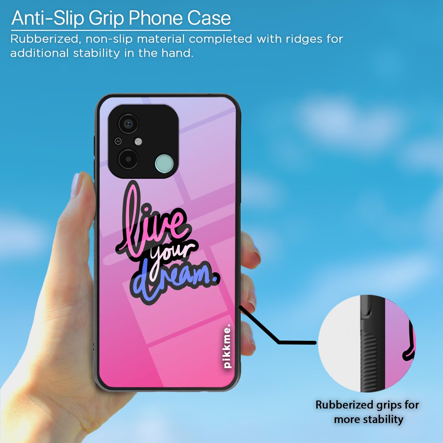 Pikkme Hybrid phone cover for Redmi 12C/Poco C55 – photo 5