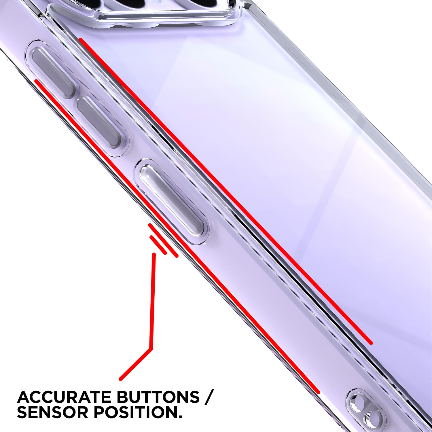 Vivo X300 FE 5G Clear phone cover in transparent by Pikkme – photo 6
