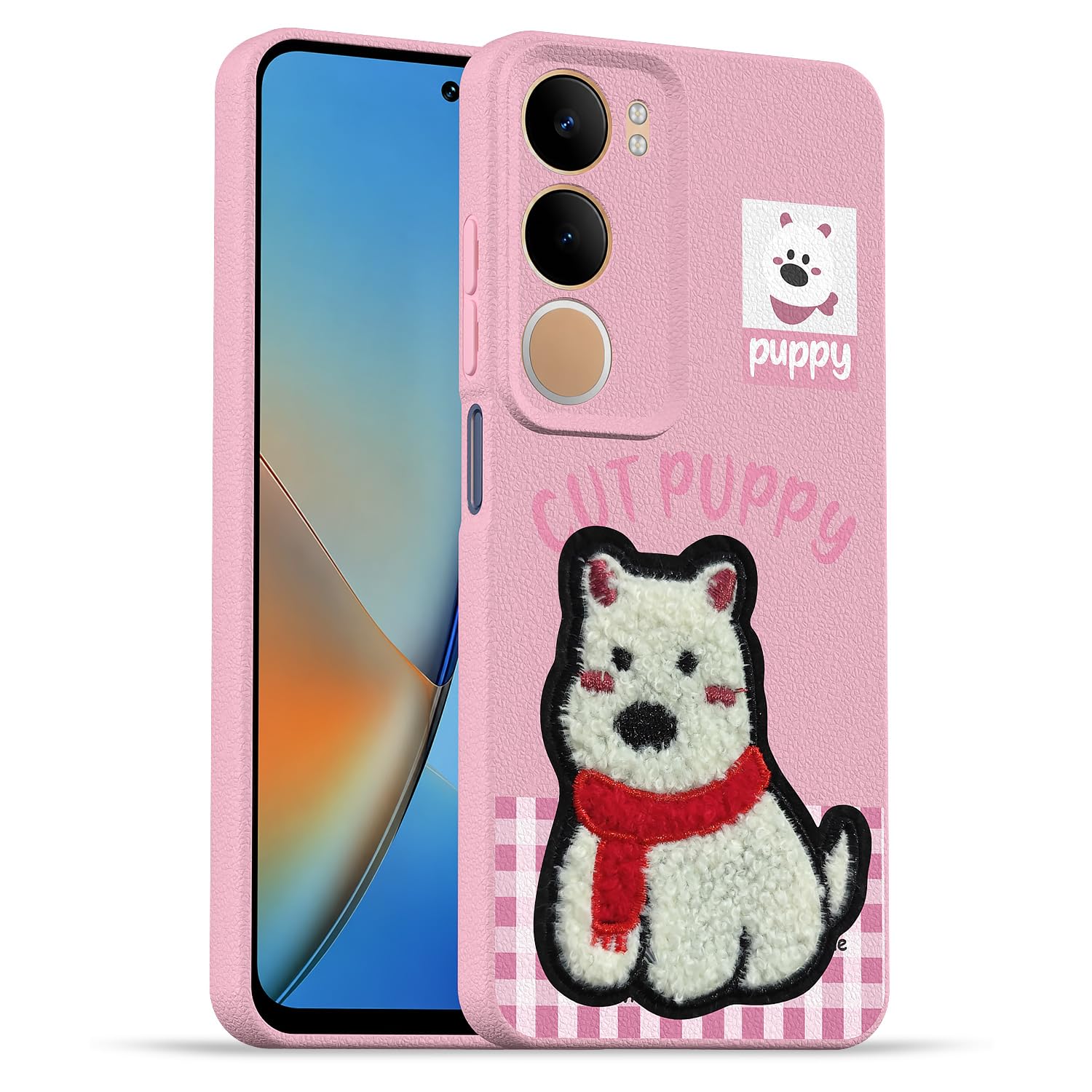 Pikkme Vivo Y19s/Y29 5G pink mobile cover