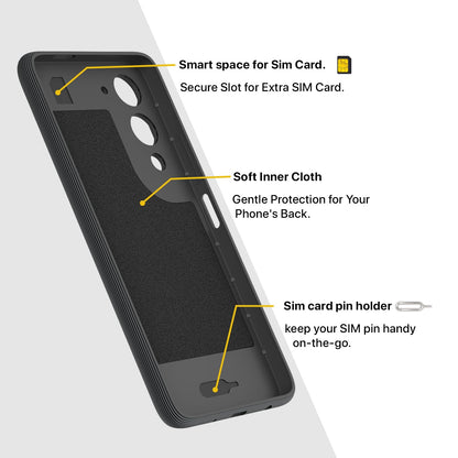 Grey Silicone mobile back cover for iQOO Z10 Lite 5G/Vivo T4 Lite 5G/Y19 5G/Y19e/Y04 4G/Y29s 5G – Pikkme – photo 6