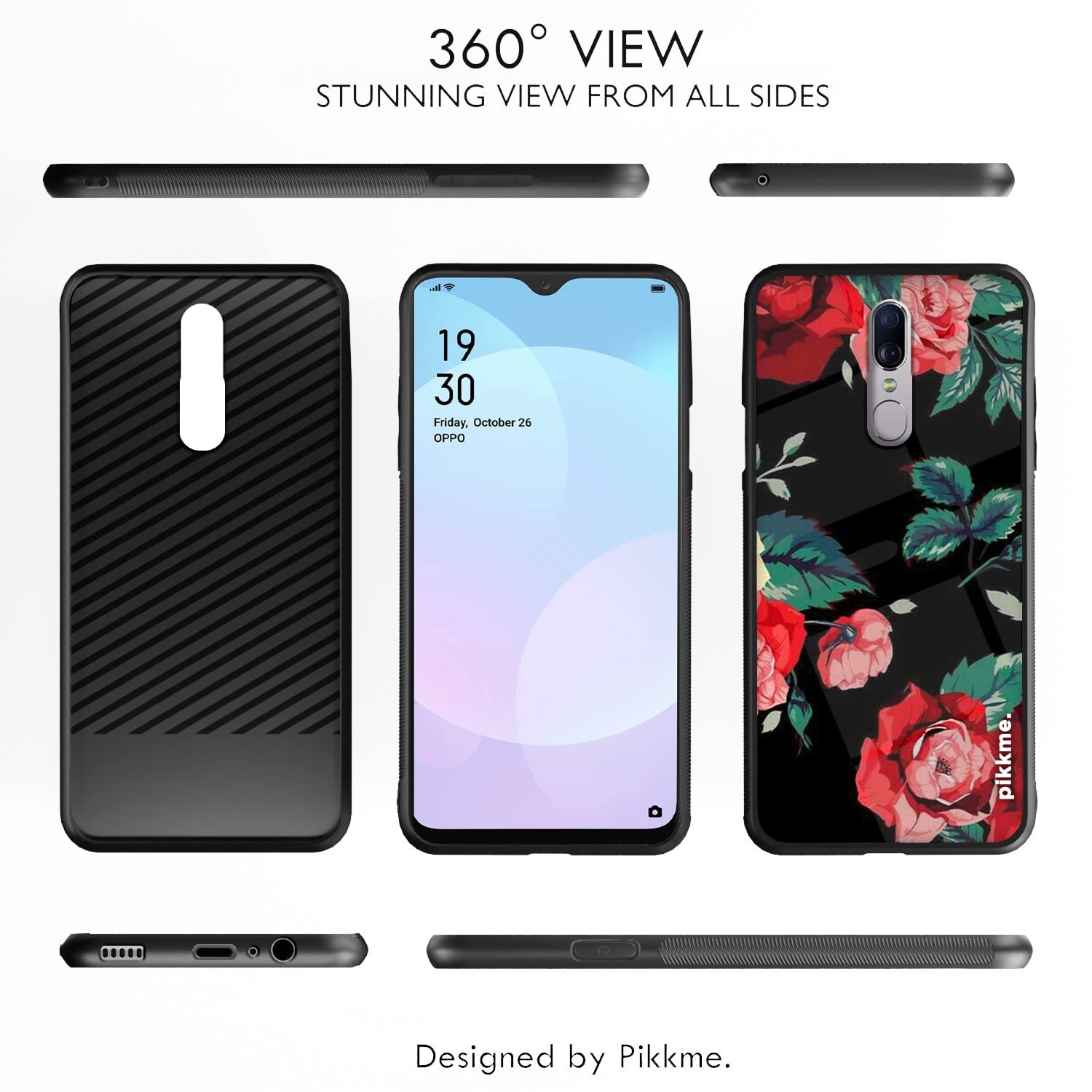 Pikkme Flower mobile cover for Oppo F11 – photo 2
