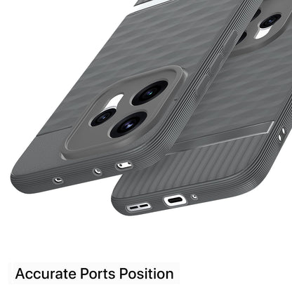 Pikkme grey Silicone mobile cover for Oppo Reno 15 5G – photo 4