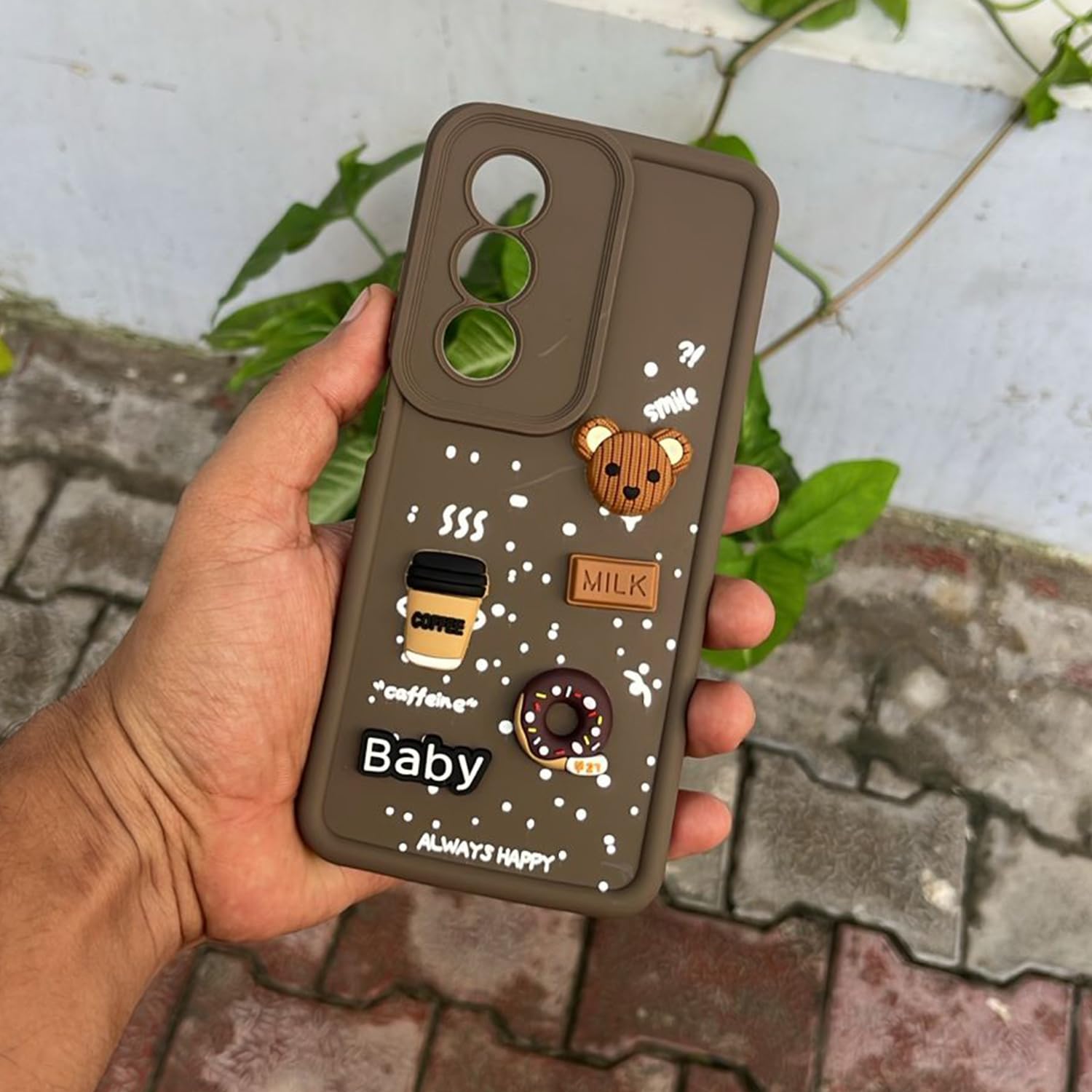 Pikkme Oppo A3 Pro 5G brown phone cover – photo 7