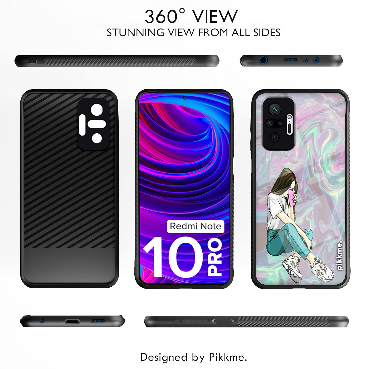 Pikkme Hybrid mobile back cover for Redmi Note 10 Pro/Note 10 Pro Max – photo 2