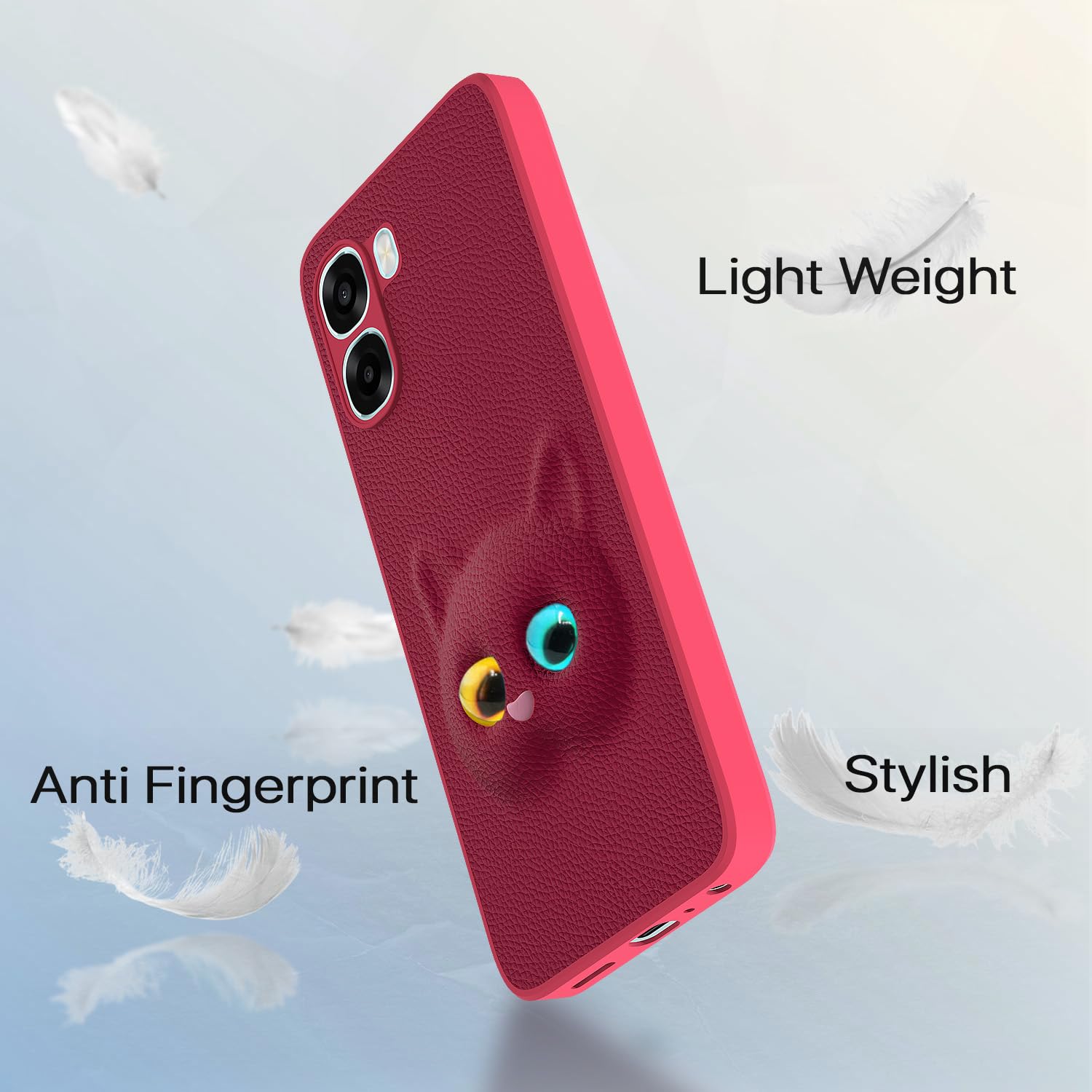 Pikkme Oppo A6X 5G pink mobile cover – photo 6
