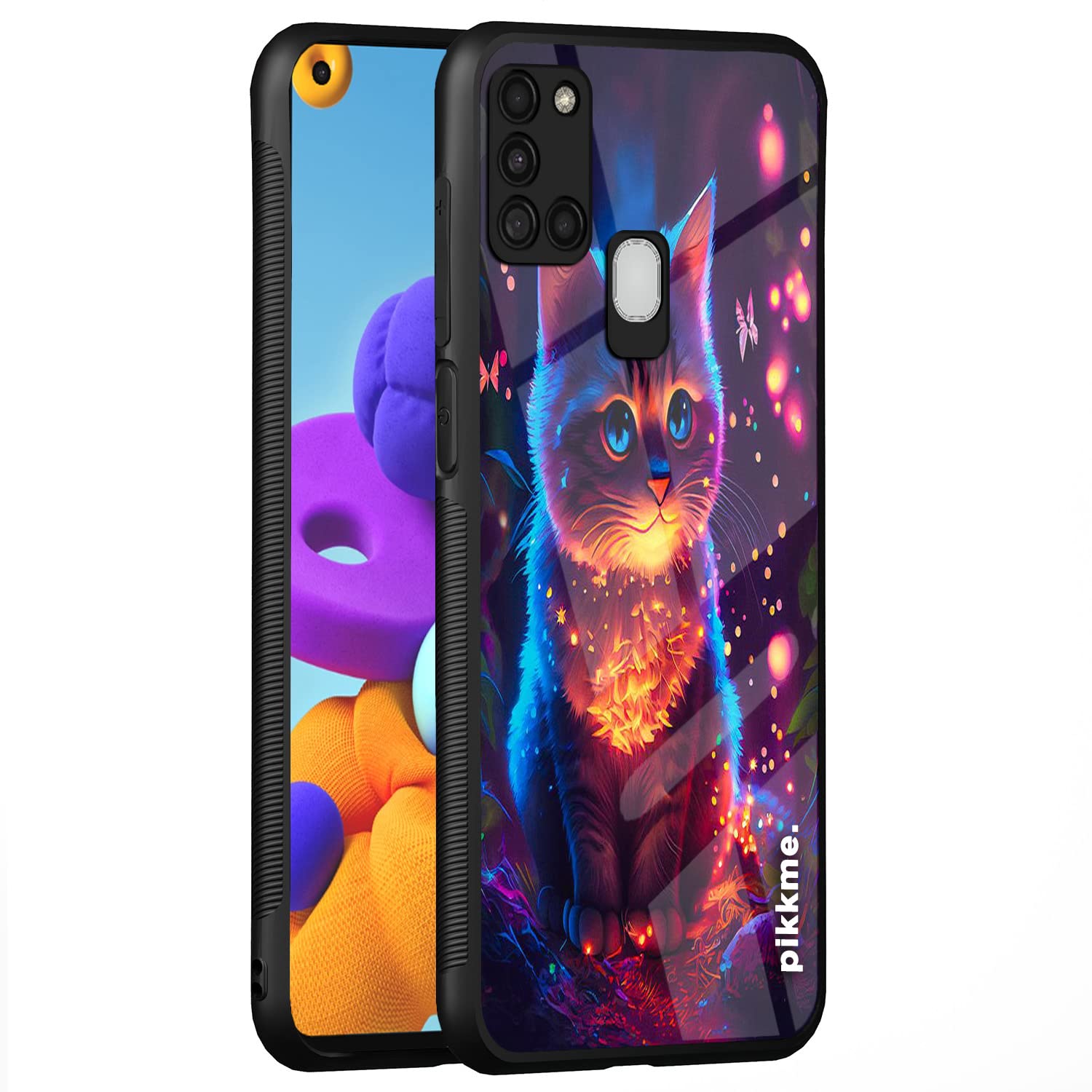 Pikkme Samsung A21s Cat phone cover