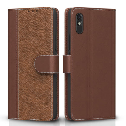 Pikkme Redmi 9A/9A Sport/9i/9i Sport tan flip cover