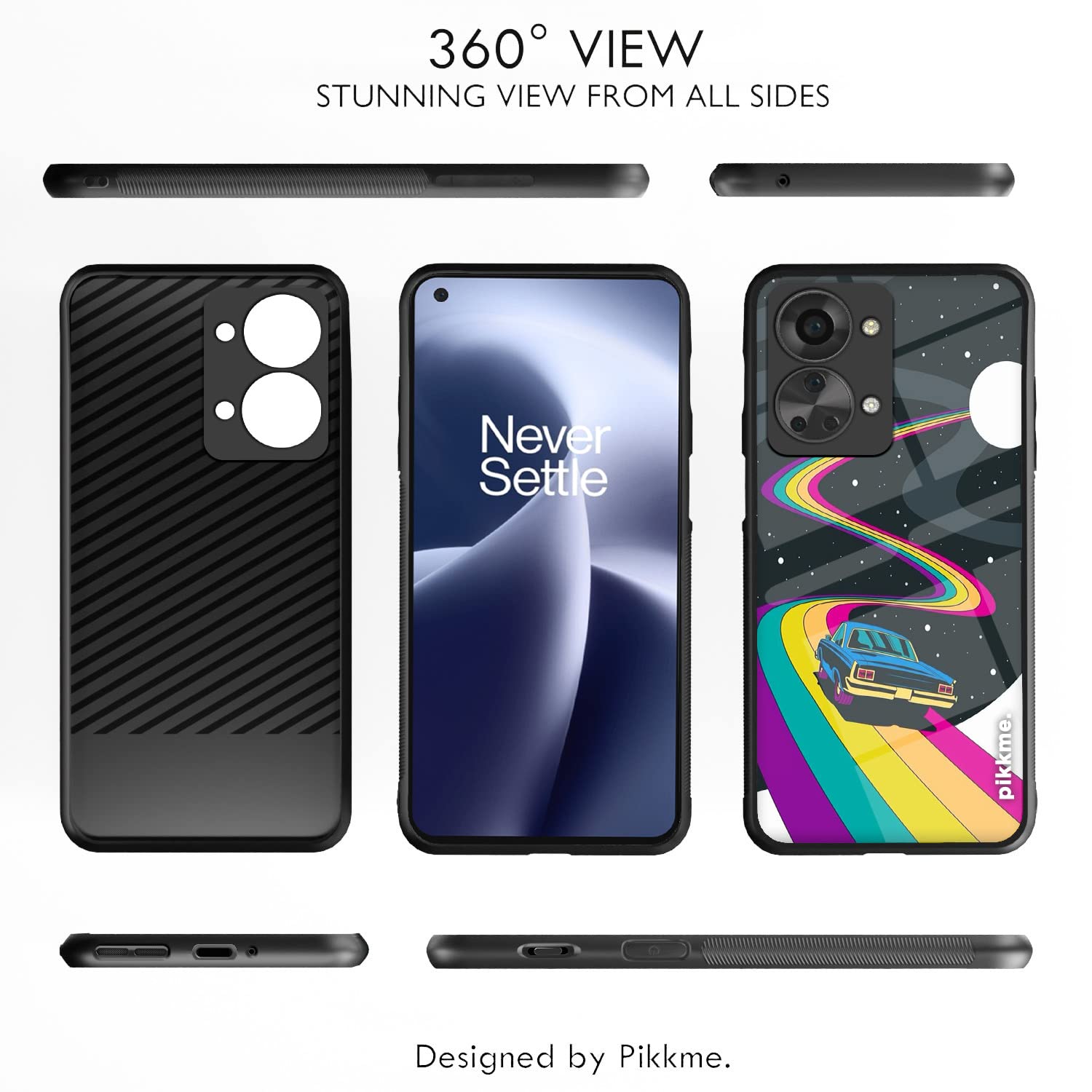 Pikkme OnePlus Nord 2T 5G Hybrid mobile back cover – photo 2