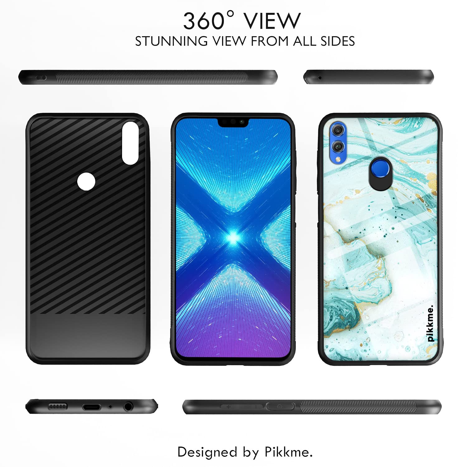 Honor 8X Hybrid phone cover by Pikkme – photo 2
